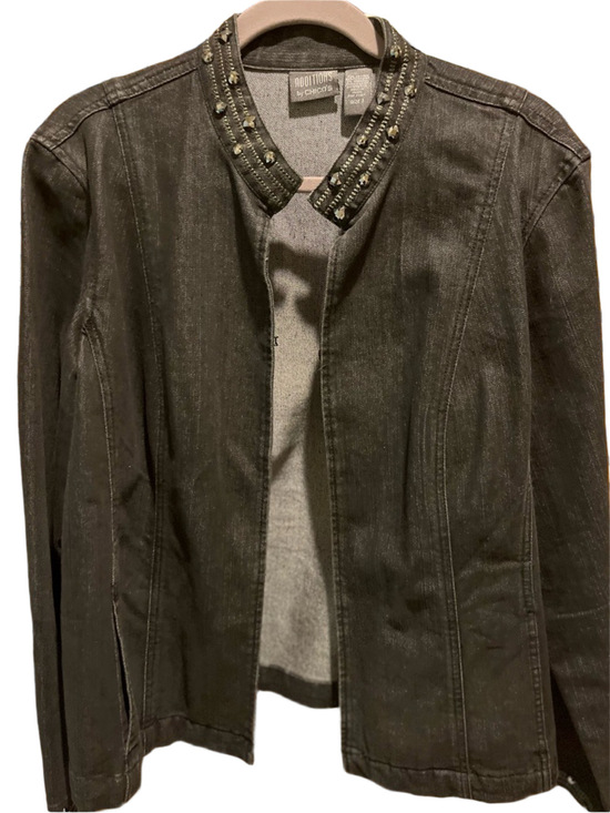 Chico's Jackets & Blazers - 02. WOMENS CHICO’S 3/XL DETAIL DENIM JACKET